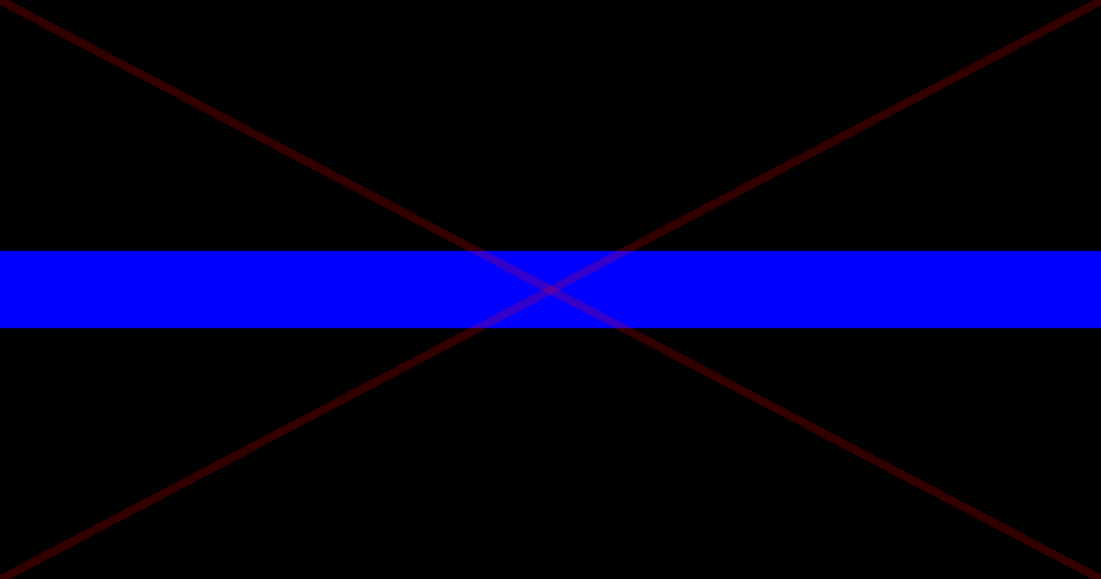 Primary Image: Thin Blue Line symbol(s)